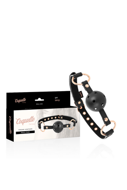 Vegan Leather BDSM Gag COQUETTE CHIC DESIRE FANTASY | Safe Play