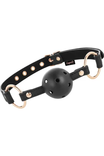 Vegan Leather BDSM Gag COQUETTE CHIC DESIRE FANTASY | Safe Play