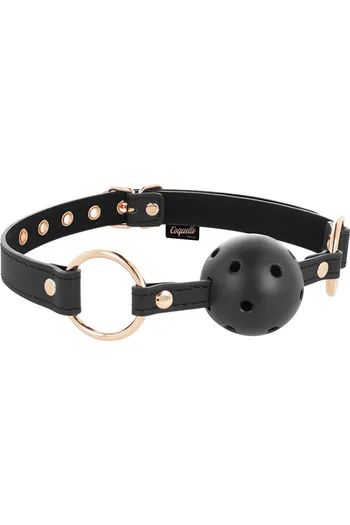 Vegan Leather BDSM Gag COQUETTE CHIC DESIRE FANTASY | Safe Play