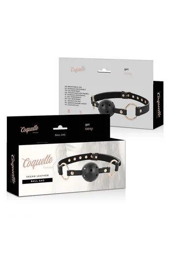 Vegan Leather BDSM Gag COQUETTE CHIC DESIRE FANTASY | Safe Play