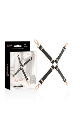 COQUETTE CHIC DESIRE FANTASY - Vegan Leather Restraints for Bondage