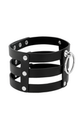 Coquette Chic Desire Shokers - Collare BDSM in Pelle Vegana | Accessorio Fetish