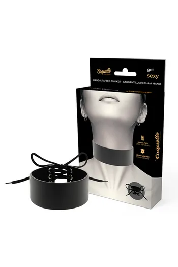 Coquette Chic Desire Shokers - Vegan BDSM Collar for Bold Styles