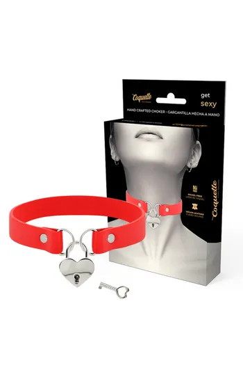 Coquette Chic Desire Fetish Collar - Exclusive Vegan Leather