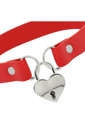 Coquette Chic Desire Fetish Collar - Exclusive Vegan Leather