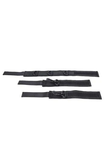 Set Fetish OHMAMA: Collare, Manette e Hogtie in Nylon di Alta Qualità