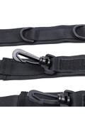 Set Fetish OHMAMA: Collare, Manette e Hogtie in Nylon di Alta Qualità