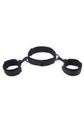 Set Fetish OHMAMA: Collare, Manette e Hogtie in Nylon di Alta Qualità