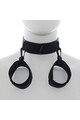 Set Fetish OHMAMA: Collare, Manette e Hogtie in Nylon di Alta Qualità