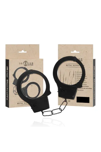 Metal Handcuffs Set for Adults - Intense Fetish | Safe and Sensual Play