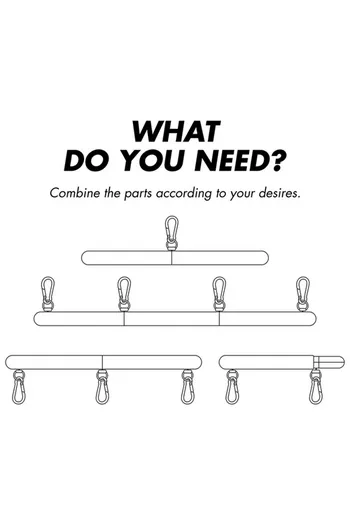 Adjustable Separable Bar Fetish Submissive | Modular Design for BDSM