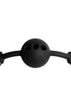 FETISH SUBMISSIVE Breathable Silicone Ball Gag | Submission Play Essential