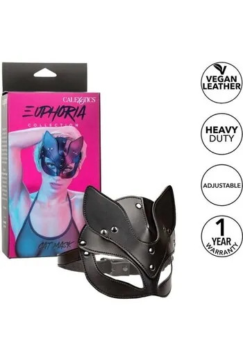 Maschera da Gatto Euphoria Collection - Eleganza Sensuale per Intimità Avanzata