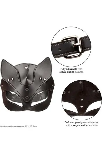 Maschera da Gatto Euphoria Collection - Eleganza Sensuale per Intimità Avanzata