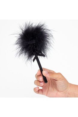 Sensual Black Feather Tickler for Intimacy