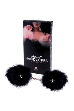 Black Feather Bondage Cuffs - Sensual and Safe for Beginners