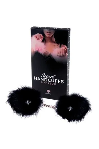 Black Feather Bondage Cuffs - Sensual and Safe for Beginners