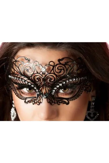 Brass Masks with Crystals - Elegance and Mystery for Your Seduction | CHILIROSE