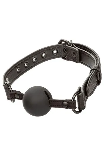 Nocturnal Collection Ball Gag in Silicone - Comodità e Controllo per Avventure Sensoriali