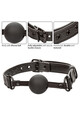 Nocturnal Collection Ball Gag - Safe Silicone for Sensory Adventures