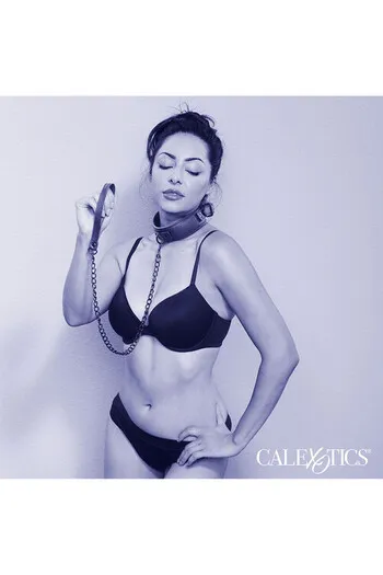 Nocturnal Collection Collar & Leash: Elegance and Control in Sensual Play