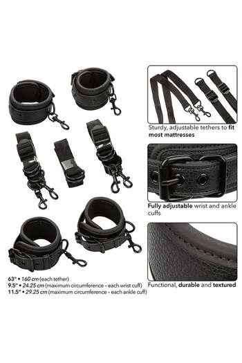 Nocturnal Collection Bed Restraints: Restrizioni da Letto per Avventure Sensuali