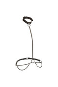 Euphoria Collection Plus Size Chain Halter/Collar & Leash - Lusso e Desiderio per Curve Sicure