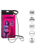 Euphoria Collection Plus Size Chain Halter/Collar & Leash - Lusso e Desiderio per Curve Sicure