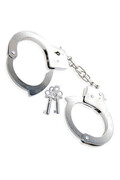 Chrome Steel Wrist Cuffs for Couples