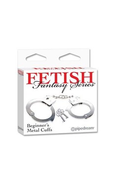 Chrome Steel Wrist Cuffs for Couples