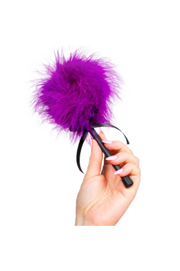Red Marabou Feather Duster for Unique Sensations