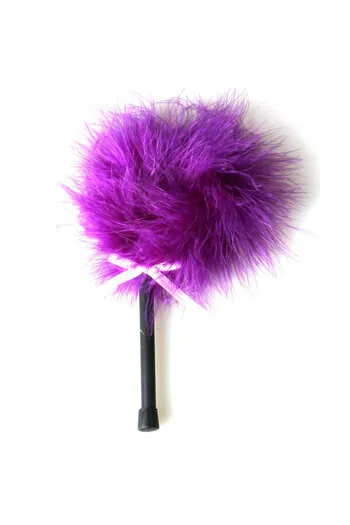 Red Marabou Feather Duster for Unique Sensations