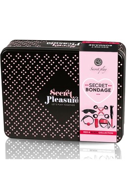 Complete Black Synthetic Leather BDSM Bondage Set - For Beginners & Experts