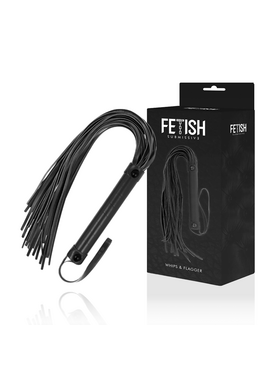 Fetish Submisive Vegan Leather Whip - Premium BDSM Toy for Advanced Play
