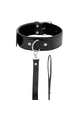 BDSM Posture Collar with Leash | Elevate Your Fetish Play | Darkness