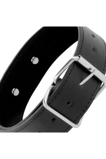 BDSM Posture Collar with Leash | Elevate Your Fetish Play | Darkness