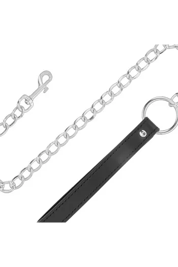 Collarino Posturale BDSM con Guinzaglio - Controllo Totale e Comodità | Darkness