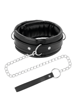BDSM Posture Collar with Leash - Elevate Your Fetish Scenes | Darkness