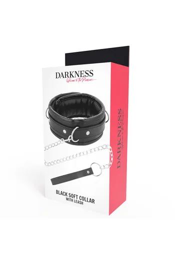 Collarino Posturale BDSM con Guinzaglio - Eleva le Tue Scene Fetish | Darkness