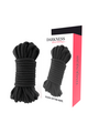 Corda di Dominazione Japanese Black Cotton - Giocattolo Bondage di Alta Qualità