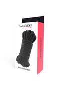 Corda di Dominazione Japanese Black Cotton - Giocattolo Bondage di Alta Qualità