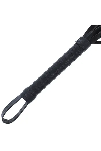 Darkness Bondage Whip - Premium Black Collection for Fetish Enthusiasts