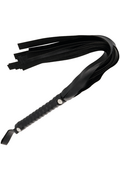 Darkness Collection: Luxury Black Bondage Whip for Sensual Experiences