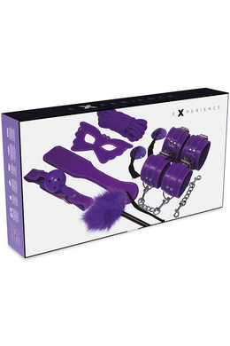 Kit BDSM Experience Black: Set Completo per Pratiche Sicure e Consensuali