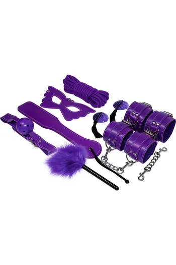 BDSM Experience Black Kit: Complete Set for Safe and Consensual Practices