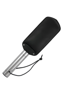 Kitchen Spatula in Leather and Stainless Steel