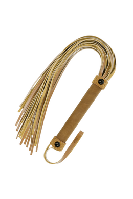 Fetish Submissive Origin - Vegan Leather Whip for BDSM Play