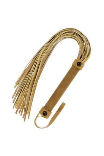 Fetish Submissive Origin - Vegan Leather Whip for BDSM Play