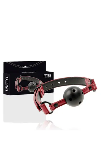 Adjustable Vegan Leather BDSM Gag