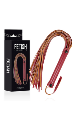 Fetish Submissive Origin - Vegan Leather Whip for BDSM Play